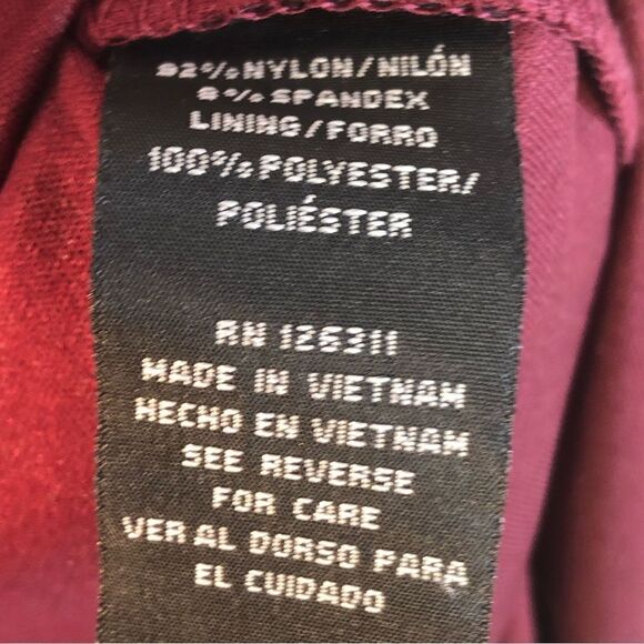 RN Studio by Ronni Nicole Dress Fit & Flare Lace Overlay Cap Sleeves 14 - Picture 6 of 7